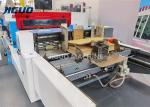 Corrugated Paper Die Cutting Stripping Machine FlatBed Bottom Suction