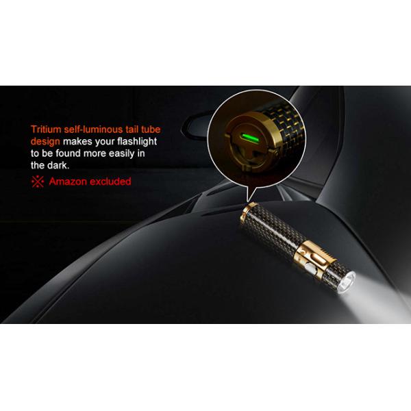 Easy Operation Aa Edc Flashlight , IPX - 8 Waterproof Mini Pocket Flashlight