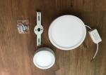 12w No Flicker Surface Mount Led Light Panels 1200lm Excellent Heat Dissipation