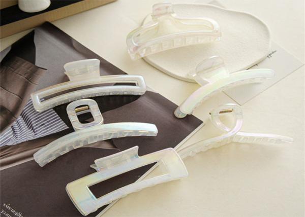 Mermaid PP material hair clip accessory female back head hair clip advanced