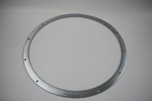 Wholesale Punched Galvanized Steel Pipe Flange , 80mm - 1250mm Threaded Pipe Flange from china suppliers
