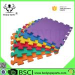 Colorful EVA Soft Gym Foam Tatami Puzzle Mats