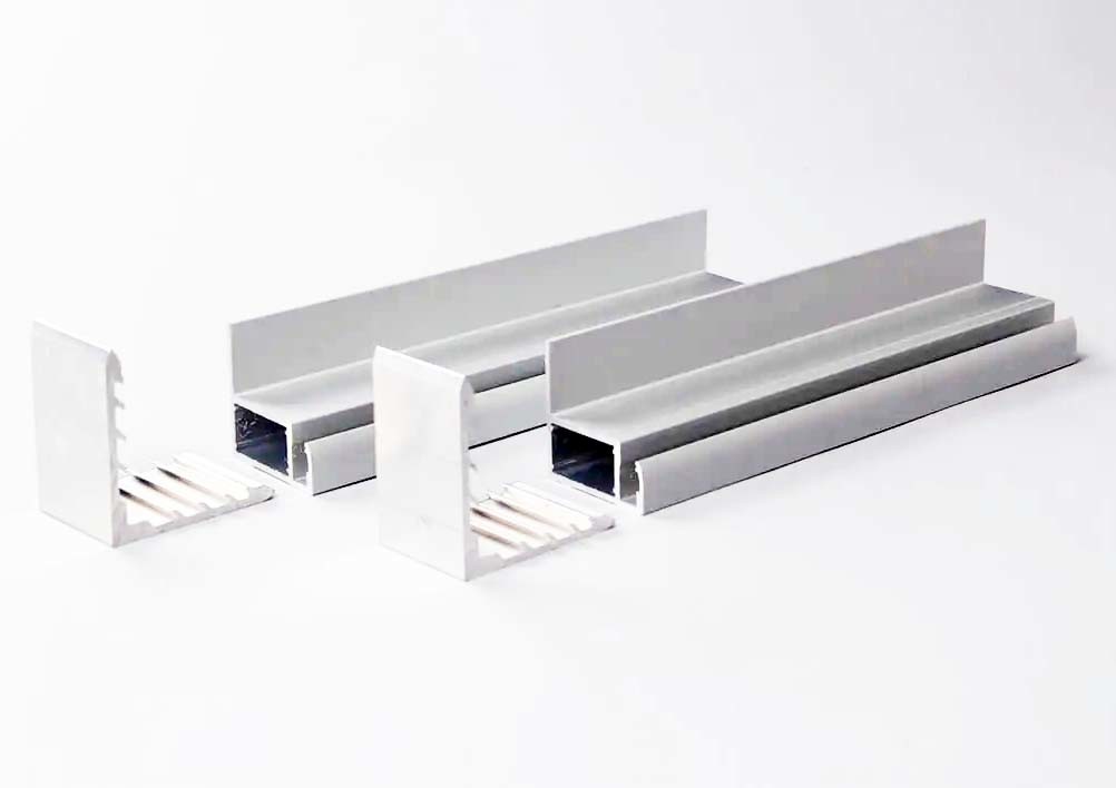 Roof Mounting 40 X 35 Mm Extrusion Aluminium Alloy Profile For Solar Panel Frame