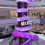 Full color 360 Degree Cylinder LED Display Outdoor Column curve Screen