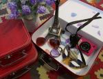 Eco Friendly Suitcase Gift Paperboard Small Accessories Cardboard Storage Boxes