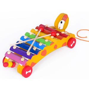 Wholesale Wooden Cartoon Animal Puzzle Hammering Pounding Toy for Kids Learning and Hand Playing from china suppliers