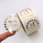 Clear Plastic Cosmetic Transparent Vinyl Sticker Paper Printing