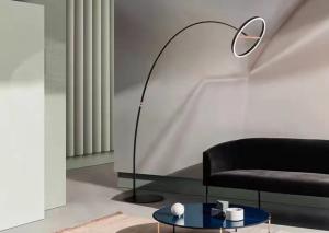 Wholesale Elegant Home Decor Contemporary Gold Luxury Long Led Simple Floor Lamp For Bedroom from china suppliers