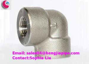 Wholesale forged 90deg threaded elbow ANSI B16.11 from china suppliers