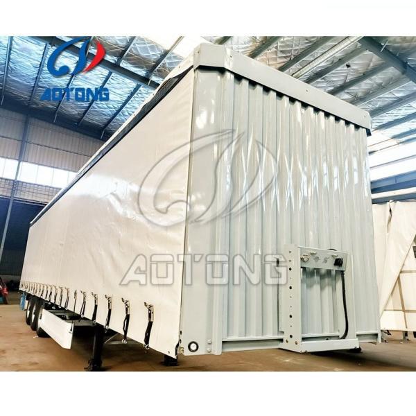 Main Beam Height 500mm Tri-axle Three Side Open Container for Turkmenistan