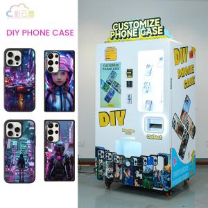 Wholesale Convenient Metal Phone Case Printing Vending Machine Personalized With Coin Payment from china suppliers
