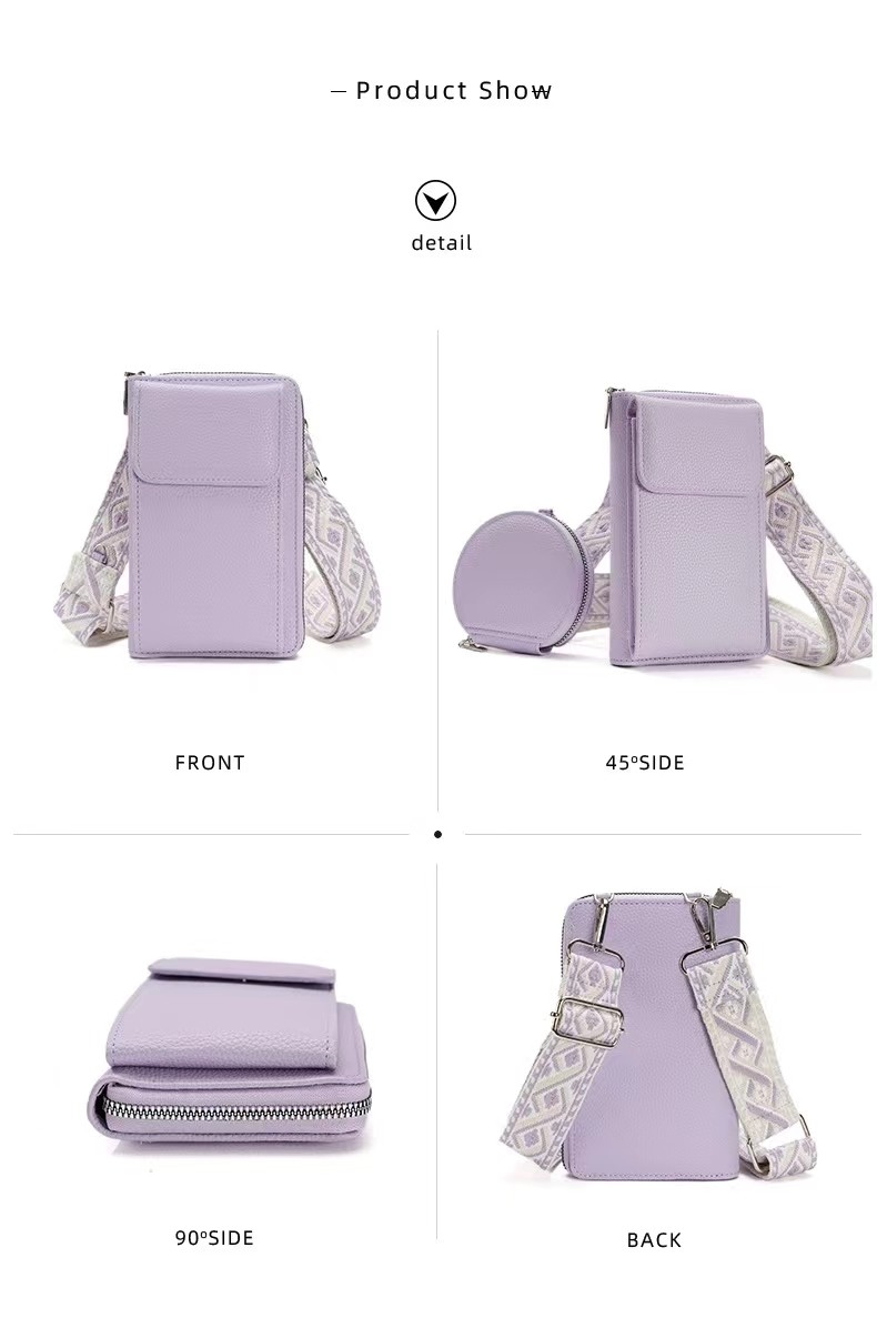2024 NEW INS CROSSBODY BAG NICHE DESIGN WOMEN'S SHOULDER BAG FASHION MOBILE PHONE BAG SIMPLE BAG