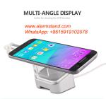 COMER anti-theft acrylic alarm locking devices security counter display stands