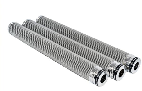 5 Micron Sintered Nickel Metal Filter Ss316L Perforated Porous Media Filter
