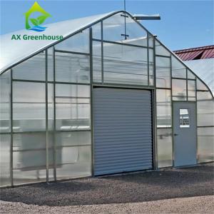 Wholesale Single Span Double Layer 8mm PC Sheet Greenhouse Venlo 0.5KN/M2 Wind Load from china suppliers