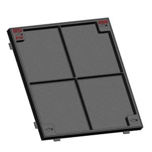 Wholesale Single Seal Square Manhole Cover Ductile iron EN GJS500-7 B125 Pavements, Pedestrianised Areas from china suppliers