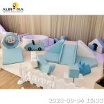 Bright Colors Kids Soft Play Equipment Foam Soft Play With Ball Pit Indoor