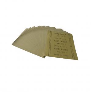 China Garnet sand paper for polishing wood ,bamboo,wooden furniture CA101.20 on sale