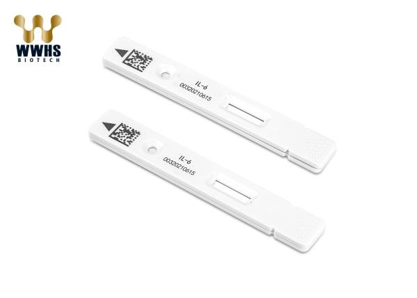 IL-6 Colloidal Gold POCT High Accuracy FIA Rapid Test Kits CE Approved By NIR