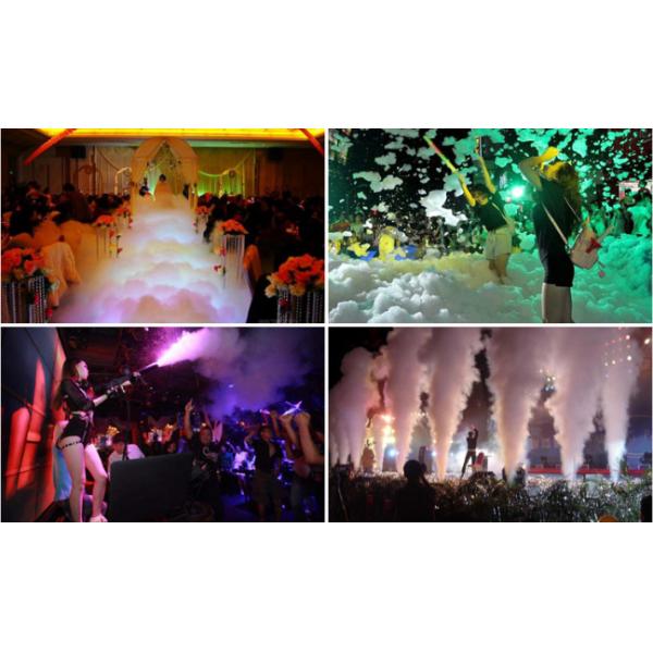 Stage Effects Co2 Jet Fog Machine Aluminum Alloy Material , Electric Control