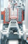 Double station extrusion blow moulding machine max production volume 2L model