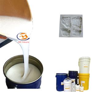Wholesale 30 Shore A Two Part Tin Cure Making Stone Molds Liquid RTV2 Silicone Rubber from china suppliers