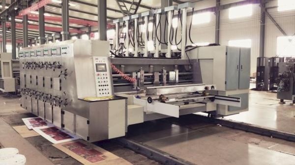 2-6 Colors Corrugated Carton Box Machine For High Graphic Corrugated Carton