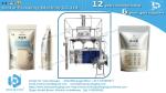 Automatic doypack machine for Flavour powder weighing packing in zipper pouch