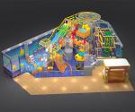 Indoor Playground Equipment For Business , 6m Soft Play Slide And Ball Pit