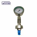 4" High Temperature Pressure Gauge Diaphragm Seal Stainless Steel Material