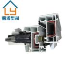 Single Double Glass UPVC Extrusion Profiles Lead Free 1.8mm 2.0mm 2.8mm
