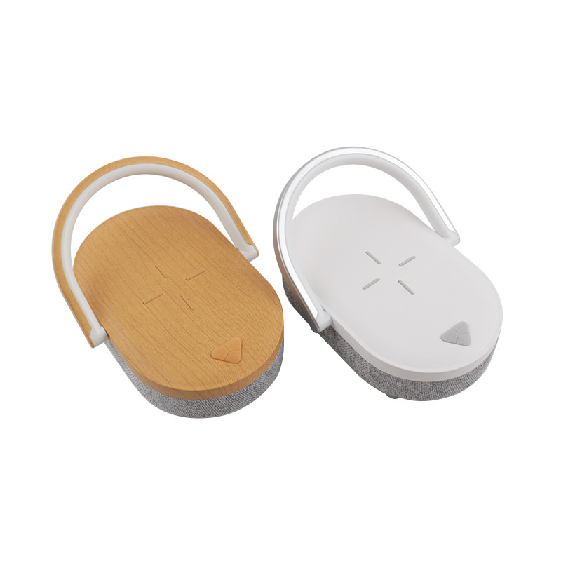 Custom Logo Fast Speed Wireless Charger With Speaker / LED Light