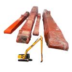 Volvo Excavator Long Reach Boom , Excavator Long Boom For Ec220 Ec250 Ec350