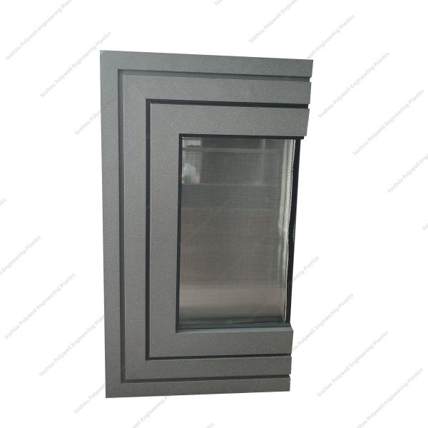 Thermal Break Aluminum PVC Sliding Window Wind Sound Proof Heating Barrier