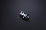 Round Blue Wash Basin Angle Valve Pressure Switch Single Handle Easy Operation