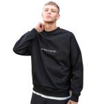 Unlined Crewneck Oversized Sweatshirts Fleece 3D Custom Embroidered