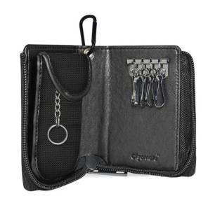 Wholesale 2 In 1 RFID Blocker Pouch , Carbon Fiber Mens Signal Blocking Card Holder from china suppliers