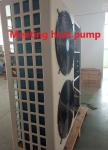 Floor Heating Air To Water Heat Pump Low Temp Galvanized Steel Sheet 380V Side