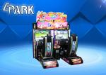 Double Seats 250W Racing Game Machine With 32 Inch Screen