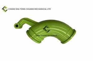Wholesale Zoomlion 4.0 Concrete Pump Truck Spare Parts Outlet Bend Pipe 0219S 280mm Internal Arc Length from china suppliers