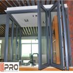 French Folding Glass Casement Windows Horizontal With Mosquito Screen Door