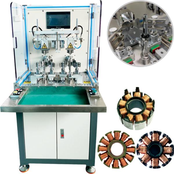 2 mm Center Height Core Motor Cooler Fan Coil Winding Machine with PLC CNC