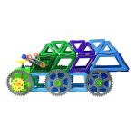 Customized Magnetic Teaching Tiles Toys Block Assembly 314pcs For Kindergarten