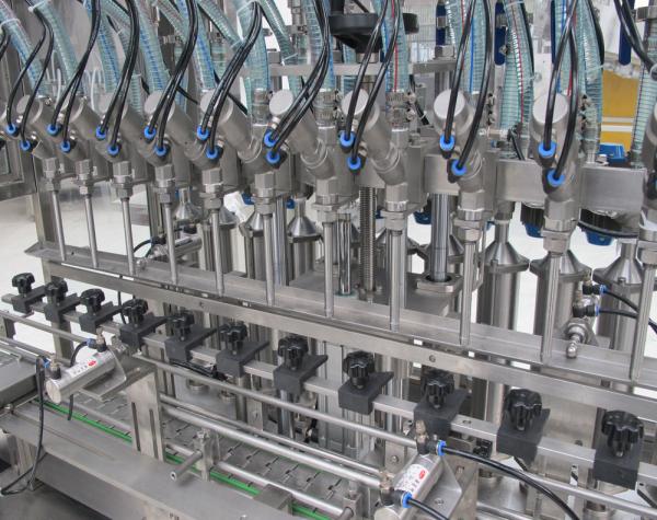 PLC Control 1000ml 3000BPH Meat Sauce Filling Machine automatic sauce bottling
