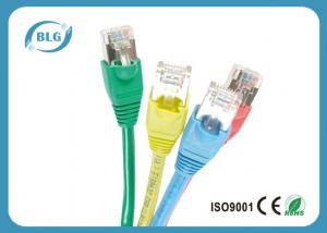 China RJ45 To RJ45 Shielded STP Patch Cable Cat6 3FT 7FT 10FT 20FT Fire Protection on sale