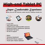 3 En 1 Super Slim Tablet PC Android 4gb Ram 64gb Uk Tableta Educacion Poe Tablet