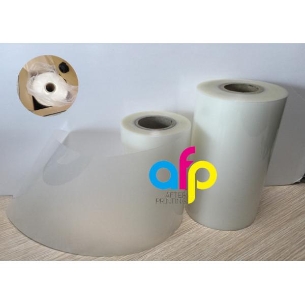 Double Sides Corona Hot Roll Laminating Glossy Film With EVA Glue