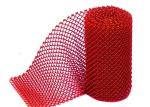 Anodic Oxide 1.2MM X8MM Aluminum wire Coil Mesh Curtains For Interior Partition