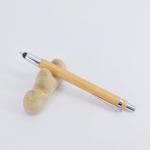 Eco friendly Bamboo Pen Light Weight Screen Touch Ball Pen Multi function Stylus