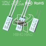 AC125V 250V Rated Thermal Overload Protector Switch Micro Motor / Transformer